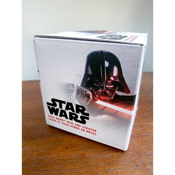 Star Wars Mug and Coaster Set - Tie Fighter and Deathstar - Picture 2 of 6